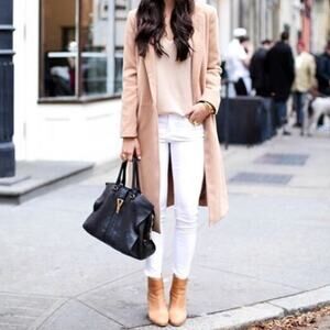 Women's Paige Skyline Ankle Peg Jeans White W25